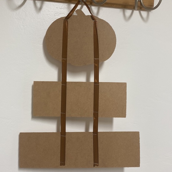 Feeling Thankful Pumpkin 3 tier Wall Decor NWT - Picture 3 of 10